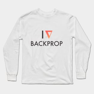 I Heart Backprop Long Sleeve T-Shirt